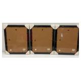LA Collection Cambria Series 11" x 14" Black Picture Frames Matted To 8" x 10" (Factory Sealed)