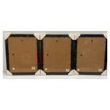LA Collection Cambria Series 11" x 14" Black Picture Frames Matted To 8" x 10" (Factory Sealed)