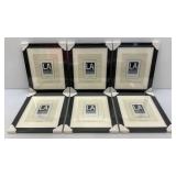 LA Collection Cambria Series 11" x 14" Black Picture Frames Matted To 8" x 10" (Factory Sealed)
