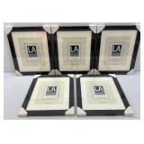LA Collection Cambria Series 11" x 14" Black Picture Frames Matted To 8" x 10" (Factory Sealed)
