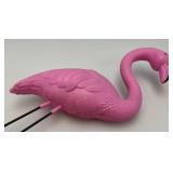 Two 3" x 5" Nylon Flags 1= Minnesota Flag (Faded) 1= Weed Flag (Has Hole) Pink Flamingo