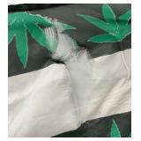 Two 3" x 5" Nylon Flags 1= Minnesota Flag (Faded) 1= Weed Flag (Has Hole) Pink Flamingo