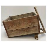 Vintage Gold Medal Beverages Crate/Wagon (Needs Work) And Misc. Other Vintage Items