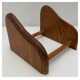 Misc. Vintage Wooden Items including Glass Candy/Cookie Jar And More