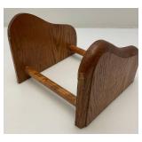 Misc. Vintage Wooden Items including Glass Candy/Cookie Jar And More