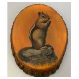 Misc. Vintage Wooden Items including Glass Candy/Cookie Jar And More