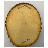 Misc. Vintage Wooden Items including Glass Candy/Cookie Jar And More