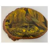 Misc. Vintage Wooden Items including Glass Candy/Cookie Jar And More