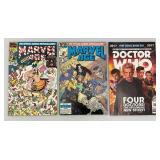 Misc. Vintage Comics Including DR. WHO And More