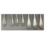 Vintage Anchor Hocking FIRE KING Class Casserole Dish With Silver Plated Tray & Misc. Silver-plated Dinnerware