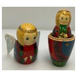Misc. Decorative Nesting Dolls Tallest 6 1/4"