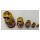 Misc. Decorative Nesting Dolls Tallest 6 1/4"