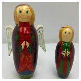 Misc. Decorative Nesting Dolls Tallest 6 1/4"