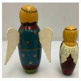 Misc. Decorative Nesting Dolls Tallest 6 1/4"