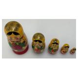 Misc. Decorative Nesting Dolls Tallest 6 1/4"