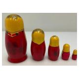 Misc. Decorative Nesting Dolls Tallest 6 1/4"