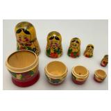 Misc. Decorative Nesting Dolls Tallest 6 1/4"