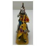 Two CHARLES C. STADDEN Hand Painted Heavy Metal Knights Including Sir John Codrington And Messire Ribeaumont 6" With Original Box