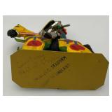 Two CHARLES C. STADDEN Hand Painted Heavy Metal Knights Including Sir John Codrington And Messire Ribeaumont 6" With Original Box