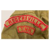 Vintage Boy Scout Shirts And More Size 1= 13 Neck 1= Unknown