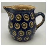 Misc. Vintage Items Including Awesome 18" Tall Blue Grey Pottery Beer Stein (Handle Glued) And More