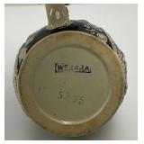 Misc. Vintage Items Including Awesome 18" Tall Blue Grey Pottery Beer Stein (Handle Glued) And More