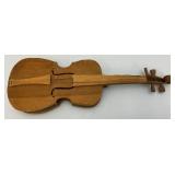 Misc. Vintage Items Including Awesome 18" Tall Blue Grey Pottery Beer Stein (Handle Glued) And More