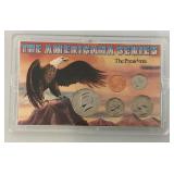 Misc. Collectible US Coin Sets Including The Historical Thirteen Colony Coin Collection And More In Plastic Protective Cases