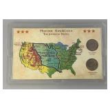 Misc. Collectible US Coin Sets Including The Historical Thirteen Colony Coin Collection And More In Plastic Protective Cases