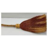 Vintage Handmade Wooden Witches Broom 51"