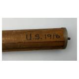 Antique 1916 UNITED STATES Cloth Map 26" x 36"