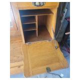 Victorian Style Oak HatBox Dresser & Mirror Good Condition