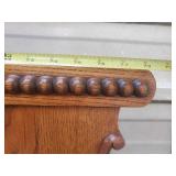 Victorian Style Oak HatBox Dresser & Mirror Good Condition