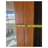 Victorian Style Oak HatBox Dresser & Mirror Good Condition