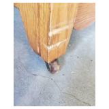 Victorian Style Oak HatBox Dresser & Mirror Good Condition