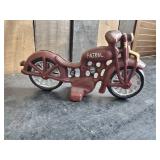 Cast Iron Patrol Toy Motorcycle