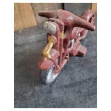 Cast Iron Patrol Toy Motorcycle