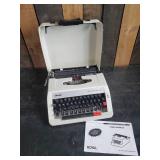 Collectible Royal Olivetti Mid Modern Typewriter, Case & Manual