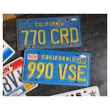Nice Lot of Collectible License Plates