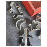 Mid Modern Cookie Cutters in nice Wood Box