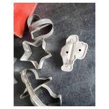 Mid Modern Cookie Cutters in nice Wood Box