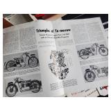 Large Lot of Vintage Car and Motorcycle Original Sales Brochures