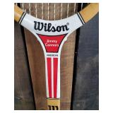 3 Very Collectible Vintage Tennis Racket Connors & Evert