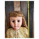 Very Large 36" tall Nannette Doll / Tag Says Mannequin Doll