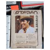 16 Never Opened Vintage 8 Tracks Tapes Kansas, Elvis, Willie and More!