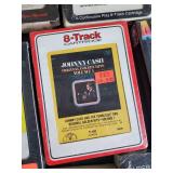16 Never Opened Vintage 8 Tracks Tapes Kansas, Elvis, Willie and More!