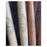 Very Cool Group of 60 years and Older Baseball Bats