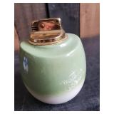 2 Beautiful Hand Painted Mid Modern Desk Lighters