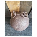 Genuine Vintage Steel Fishing Buoy