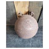 Genuine Vintage Steel Fishing Buoy